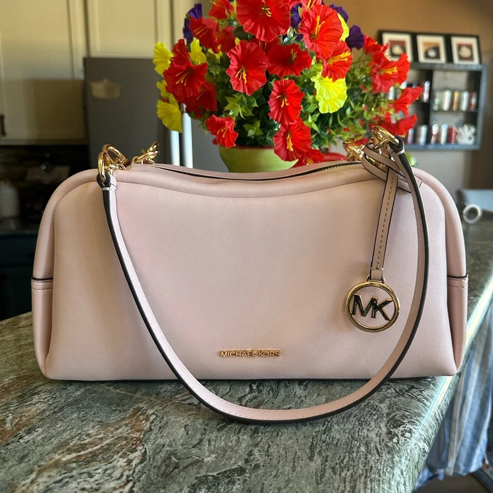NWOT Michael Kors Cecily Pink Shoulder Bag - Picture 2 of 7